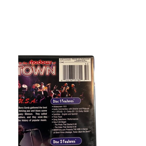 Standing In The Shadows Of Motown 2002 DVD Documentary Funk Brothers Pre-Owned - Picture 5 of 5